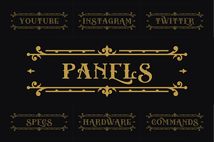 Victorian | 18 Twitch Panels