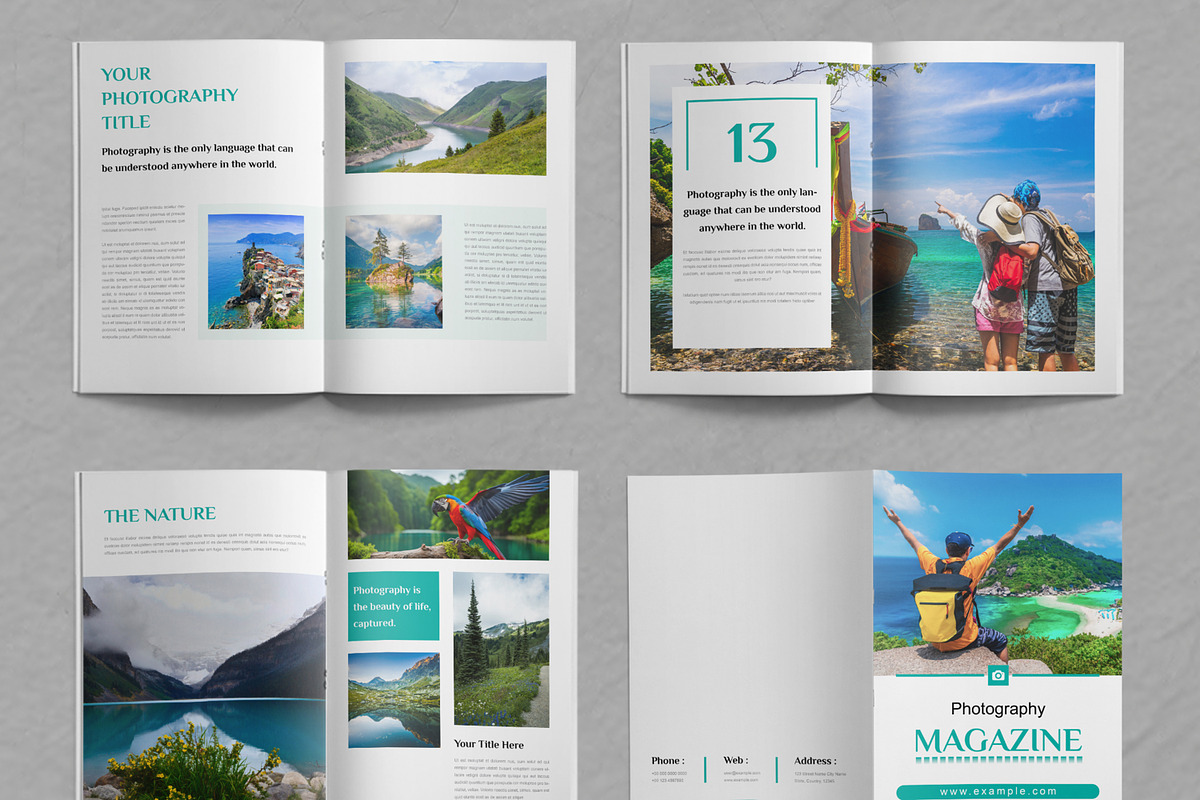 Photography Magazine, a Magazine Template by ContestDesign (Photo 4 of 4)