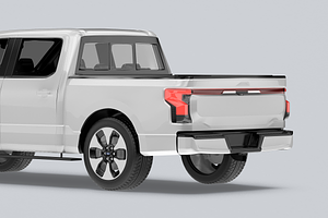 Pickup Truck Mockup