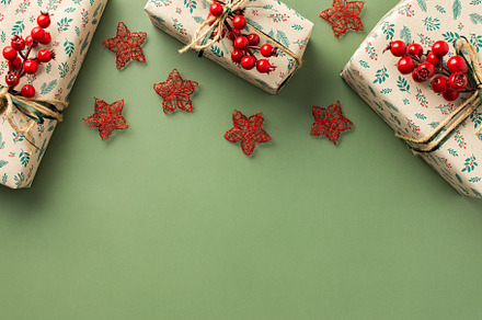 Christmas holiday background, a Holiday Photo by Pandateam