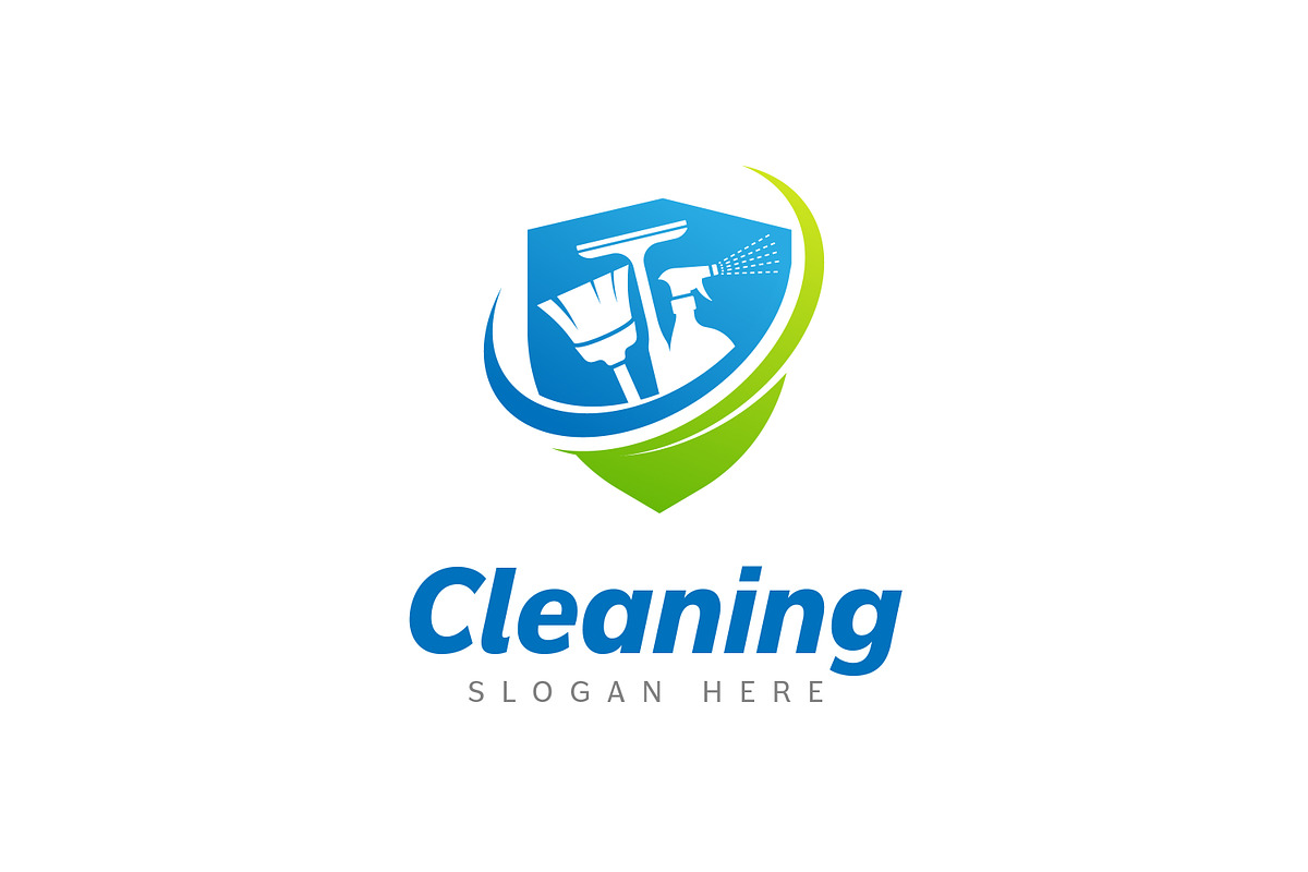 Cleaning Service Business Logo, a Branding & Logo Template by Distrologo