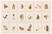 Boho abstract design shapes, a Decorative Illustration by Vectorwins Premium Shop (Thumbnail 3 of 5)