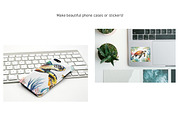 Watercolor Sea Life, Turtles Set 1, an Animal Illustration by Kat's Artful Creations (Thumbnail 7 of 9)