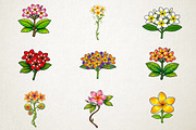 Tropical Plumeria Summer Bundle, an Illustration by RobertsArt (Thumbnail 5 of 5)
