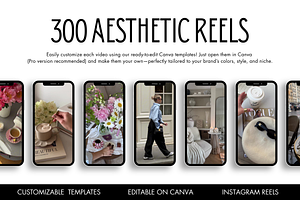 300 Editable Faceless Videos Reels, a Templates & Theme by wekreatif
