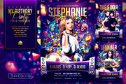 Special My Birthday Flyer Template, a Flyer Template by InTheSky15 (Thumbnail 1 of 4)