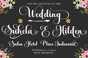 Antalea, a Script Font by IM Studio (Thumbnail 5 of 12)