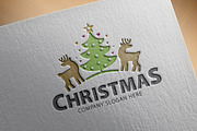 Merry Christmas Tree Logo, a Branding & Logo Template by Creative Dezing (Thumbnail 5 of 7)