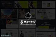 Tsunami Keynote Presentation, a Presentation Template by Stock Shape (Thumbnail 1 of 6)