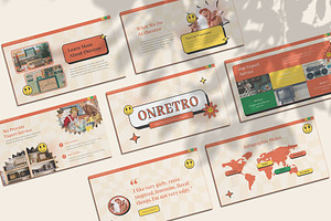 Retro and Vintage Style Keynote, a Presentation Template by Pixslides