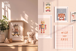 Nursery Wall Art Gallery Prints