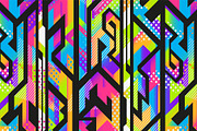 Rainbow. Seamless pattern pack., a Pattern Graphic by Gudiny (Thumbnail 8 of 13)