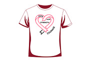 Cancer Awareness T Shirt Design Set, a Healthcare Illustration by balal (Thumbnail 29 of 30)