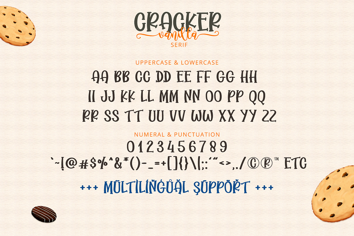 Cracker Vanilla - Cute Pretty Font, a Script Font by Airotype (Photo 12 of 13)