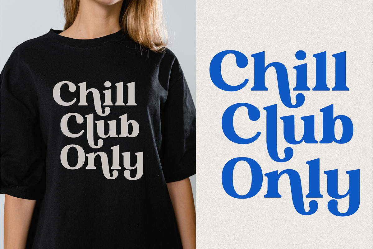 Chill Club, a Serif Font by Prestige Artsy Studio (Photo 4 of 13)
