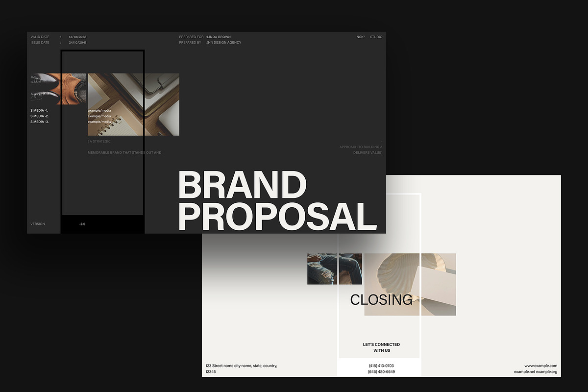 Brand Proposal Presentation Template, a Presentation Template by RedGiant (Photo 6 of 7)