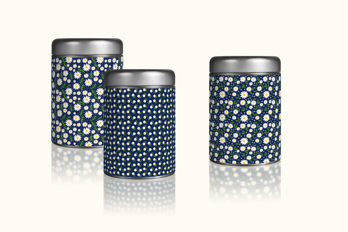 Daisy Ditsy Floral Pattern Bundle, a Pattern Graphic by AvaAva (Photo 13 of 19)