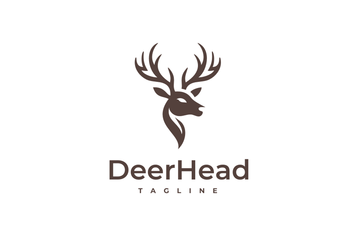 Deer Head Logo, a Branding & Logo Template by johnkent (Photo 2 of 2)