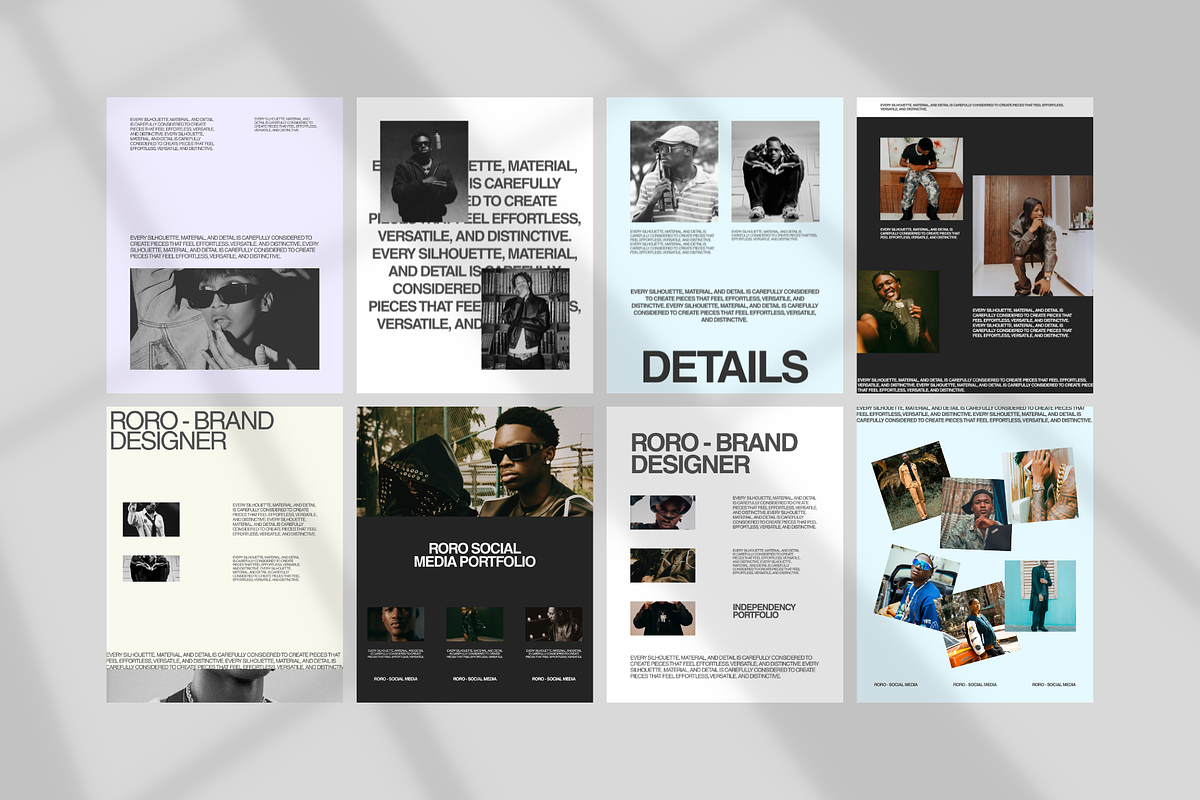 RORO - Social Media Portfolio 5 IN 1, a Social Media Template by Propertype (Photo 6 of 10)