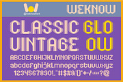 Classic Vintage Font, a Sans Serif Font by weknow (Thumbnail 2 of 9)