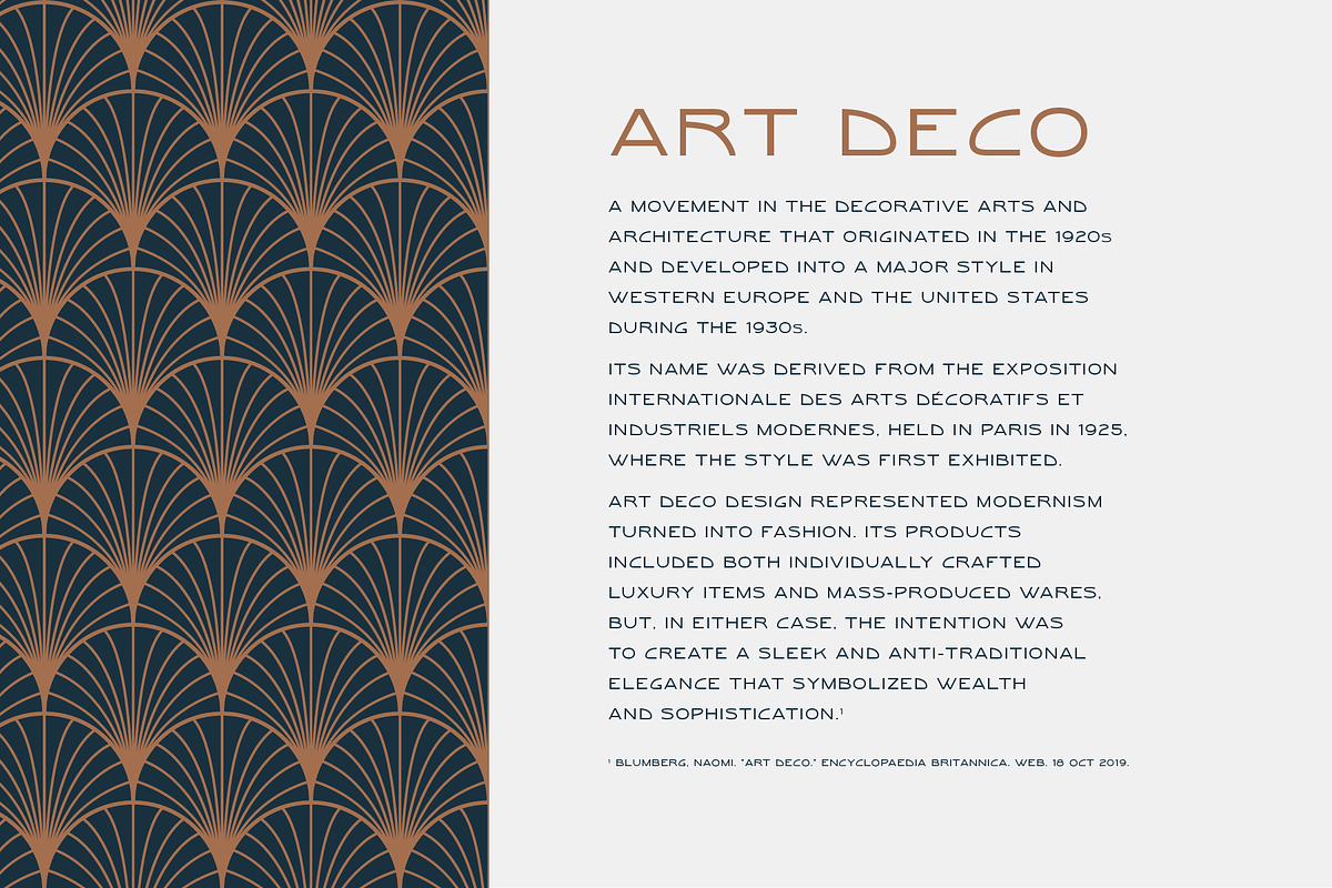 Balfour : Refined Art Deco Font preview 8