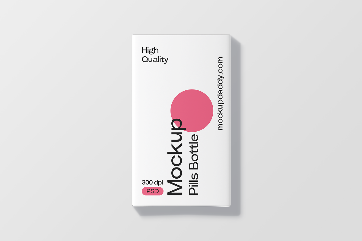 Vitamin & Supplement Bottle Mockup, a Cups & Container Mockup by Mockupdaddy (Photo 17 of 28)