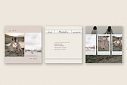Almond Instagram Templates, a Social Media Template by denofdreamers (Thumbnail 3 of 6)