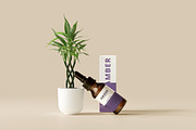 7 in 1 Amber Glass Cosmetic Bundle, a Cups & Container Mockup by pmvch (Thumbnail 40 of 106)