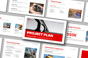 Project Plan Presentation Template, a Presentation Template by Mighty-Slide (Thumbnail 1 of 4)