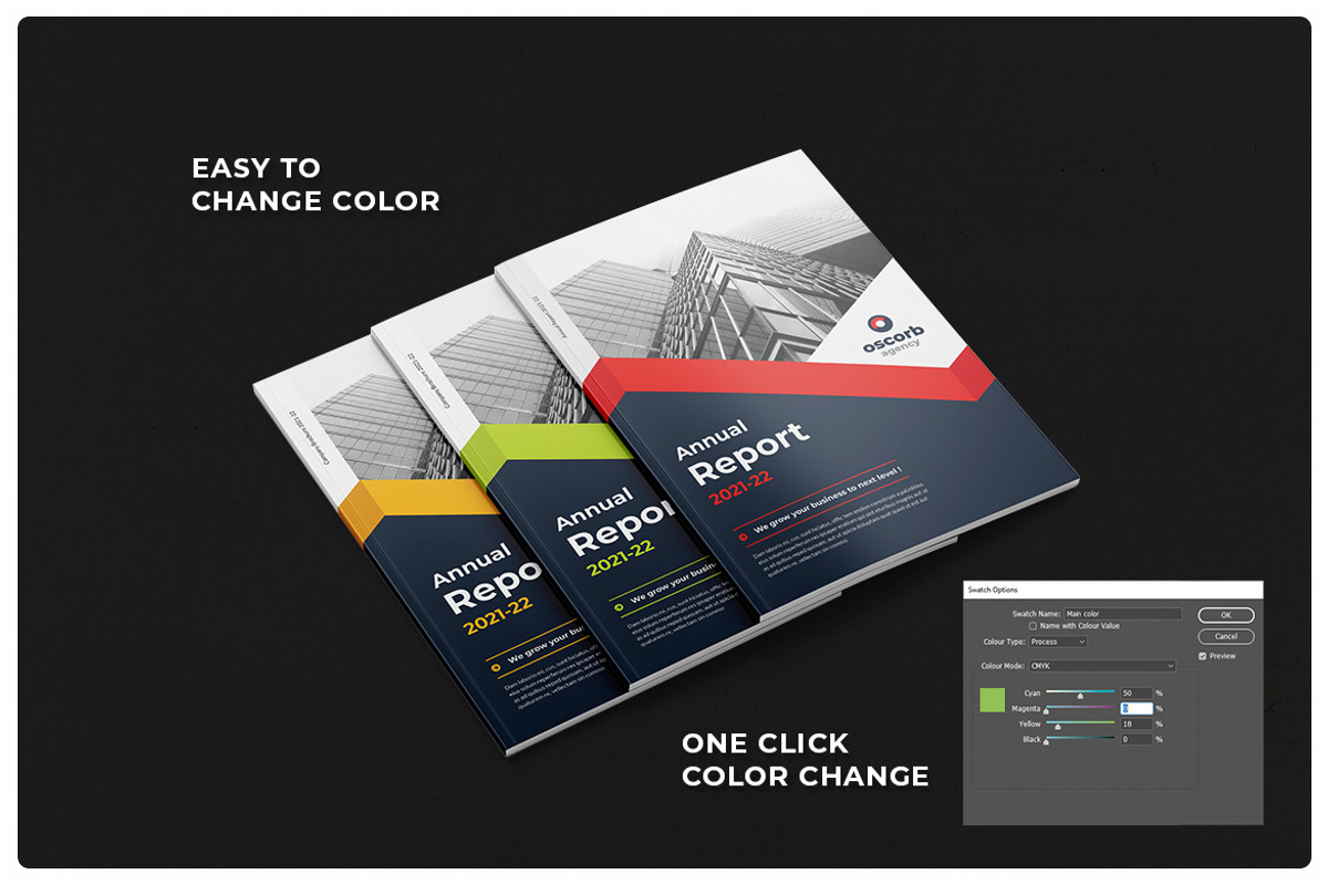 Annual Report, a Brochure Template by StudioGraficso (Photo 13 of 13)