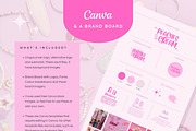 Canva Brand Kit | Logo & Brand board, a Branding & Logo Template by So Darling Studio (Thumbnail 3 of 6)