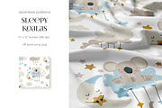 Sleepy Koalas – Seamless Patterns, a Pattern Graphic by PROTEA Watercolor Studio (Thumbnail 6 of 8)