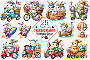 Transportation Easter sublimation, an Illustration by RobertsArt (Thumbnail 1 of 7)