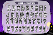 Cursed Mummy - Halloween Font, a Symbol Font by AnningArts (Thumbnail 8 of 8)