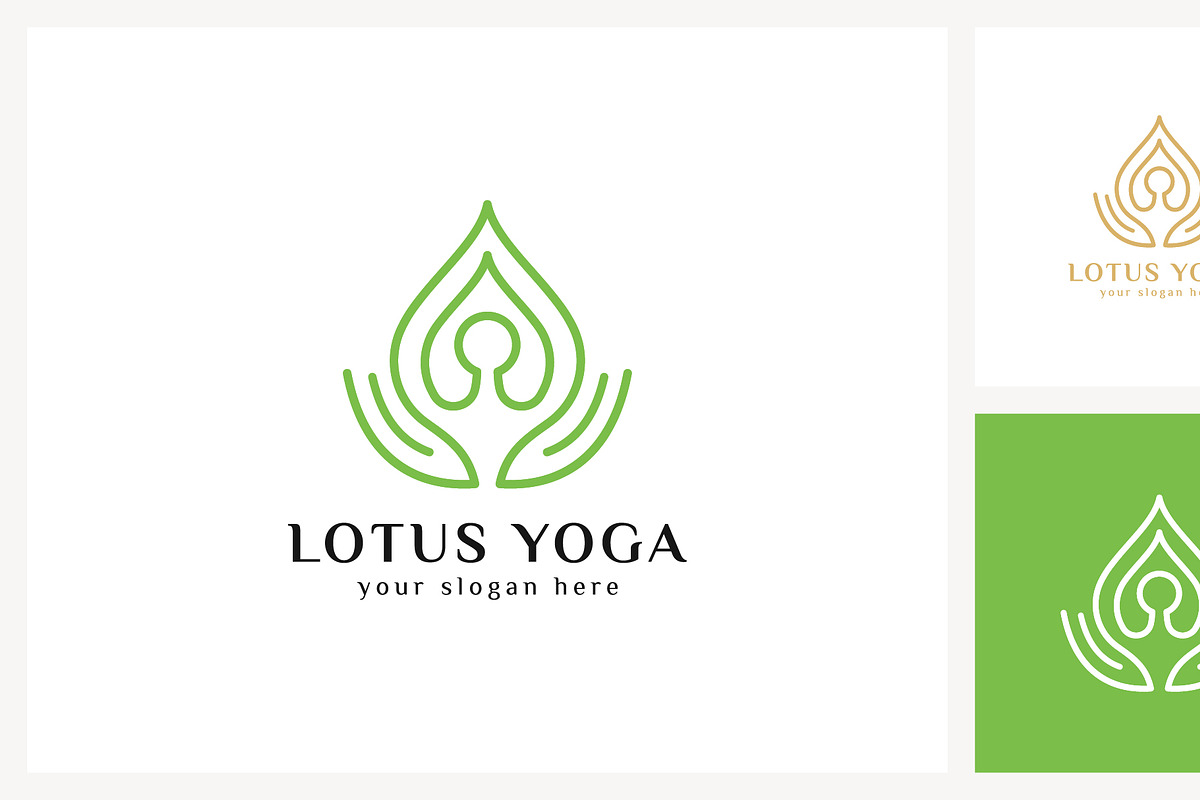 Yoga Meditation Logo Design, a Branding & Logo Template by Andre