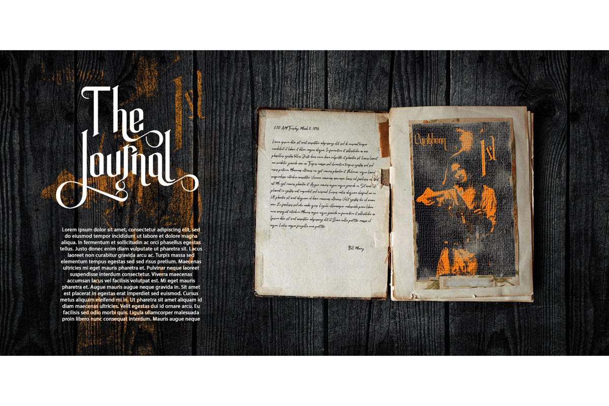 Saga Arjuna - Display Font, a Font by Saxofont (Photo 4 of 10)