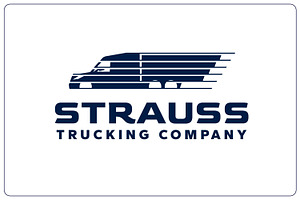 Minimal Semi Truck Logo, a Branding & Logo Template by Suhandi