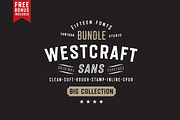 Westcraft Sans, a Sans Serif Font by Tortugastudios (Thumbnail 1 of 26)