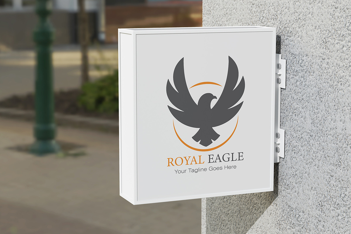 Royal Eagle Logo Template, a Branding & Logo Template by YUDesignStore (Photo 6 of 8)