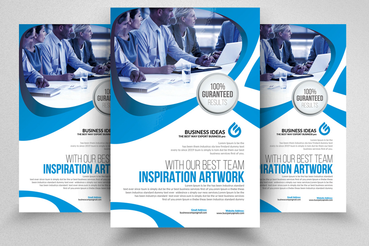 100 Business Flyers Mega Bundle, a Flyer Template by Design Up (Photo 16 of 100)