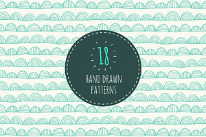 Bundle Hand Drawn Patterns