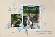 Secret Tea Party clip art set, a Decorative Illustration by Cute Atelier (Thumbnail 2 of 9)