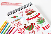 Christmas Cane Christmas, an Illustration by PrettyBundles (Thumbnail 3 of 5)