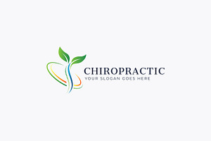Chiropractor Logo Medicine Clinic, a Branding & Logo Template by Signatoro