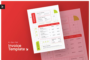 Creative Colorful Invoice