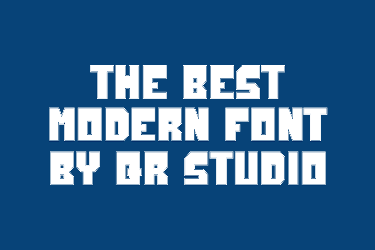 Morgan Aterny Font, a Sans Serif Font by QR Design Studio (Photo 3 of 6)