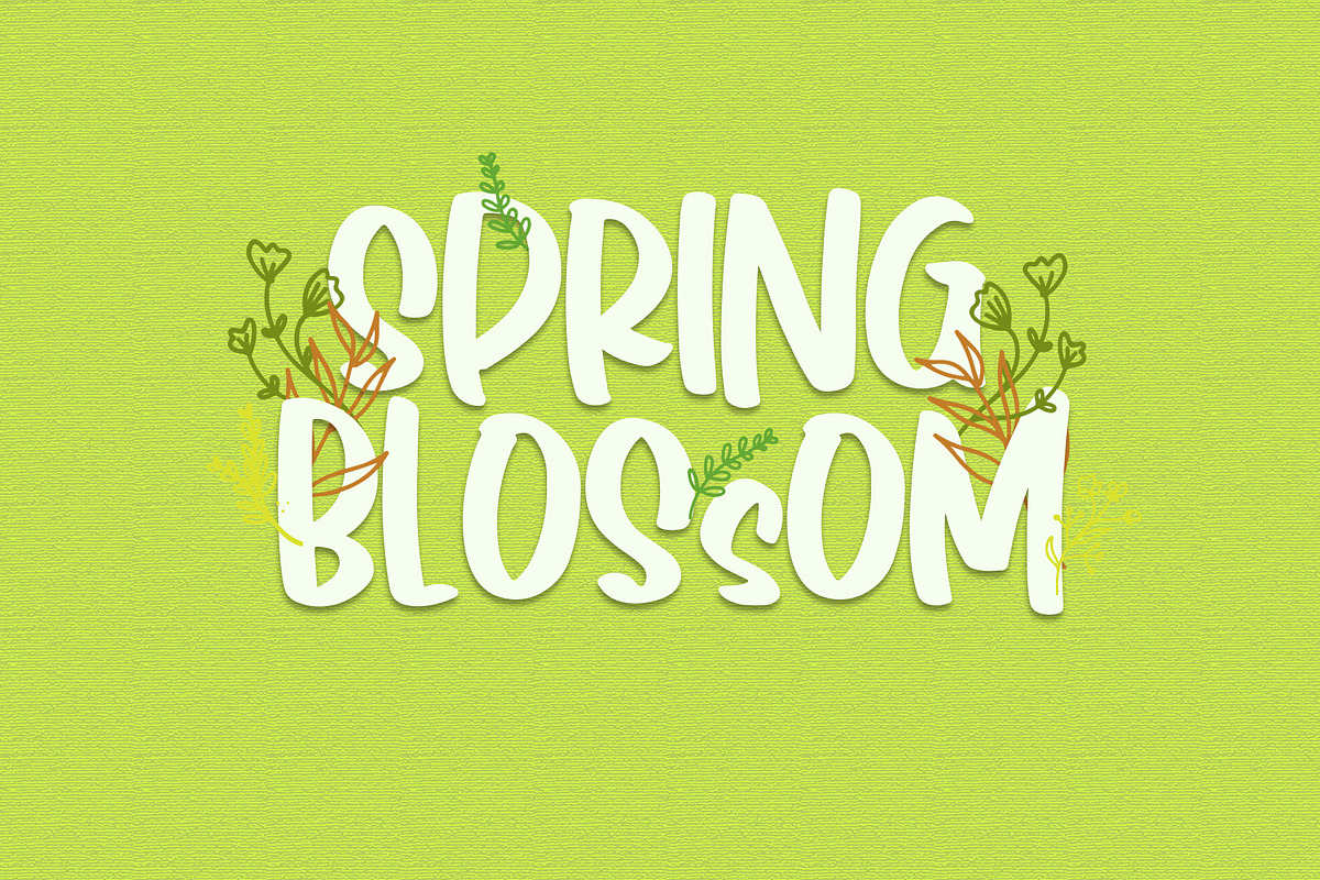 Spring Garden - Handwritten Font preview 8
