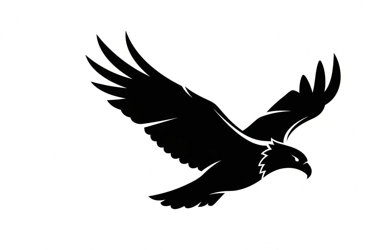 Powerful eagle flying wall art desig, an Illustration by Amazin_art (Photo 18 of 31)