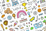 School Clipart, an Education Illustration by Redchocolate (Thumbnail 5 of 7)