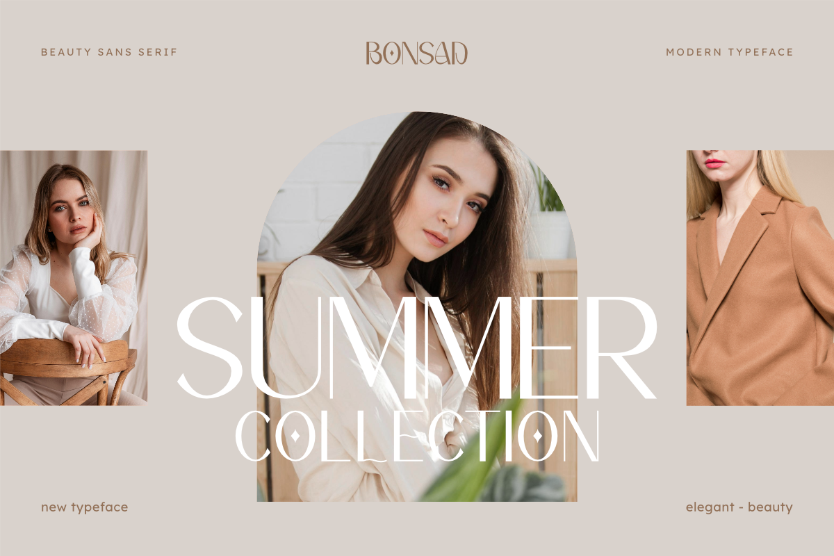 Bonsad - Modern Sans Serif Font, a Sans Serif Font by Masyafi Studio (Photo 5 of 8)